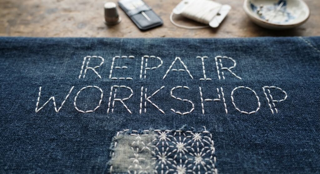 Denim repair